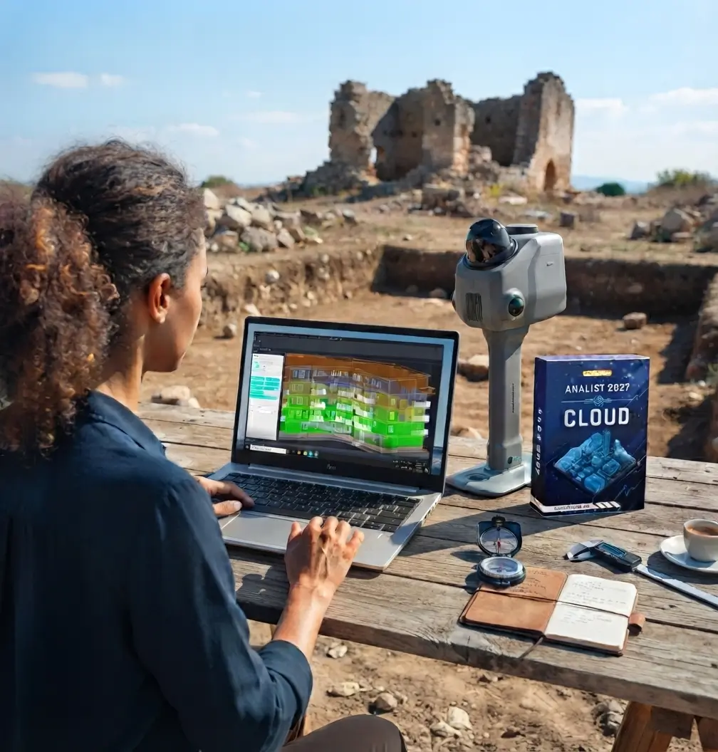Scanner Raven Max RTK con Analist 2027