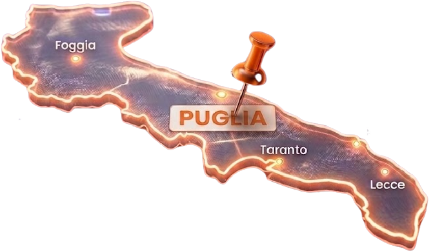 Tour Puglia – Foggia, Taranto, Lecce – 22–23 Settembre 2026