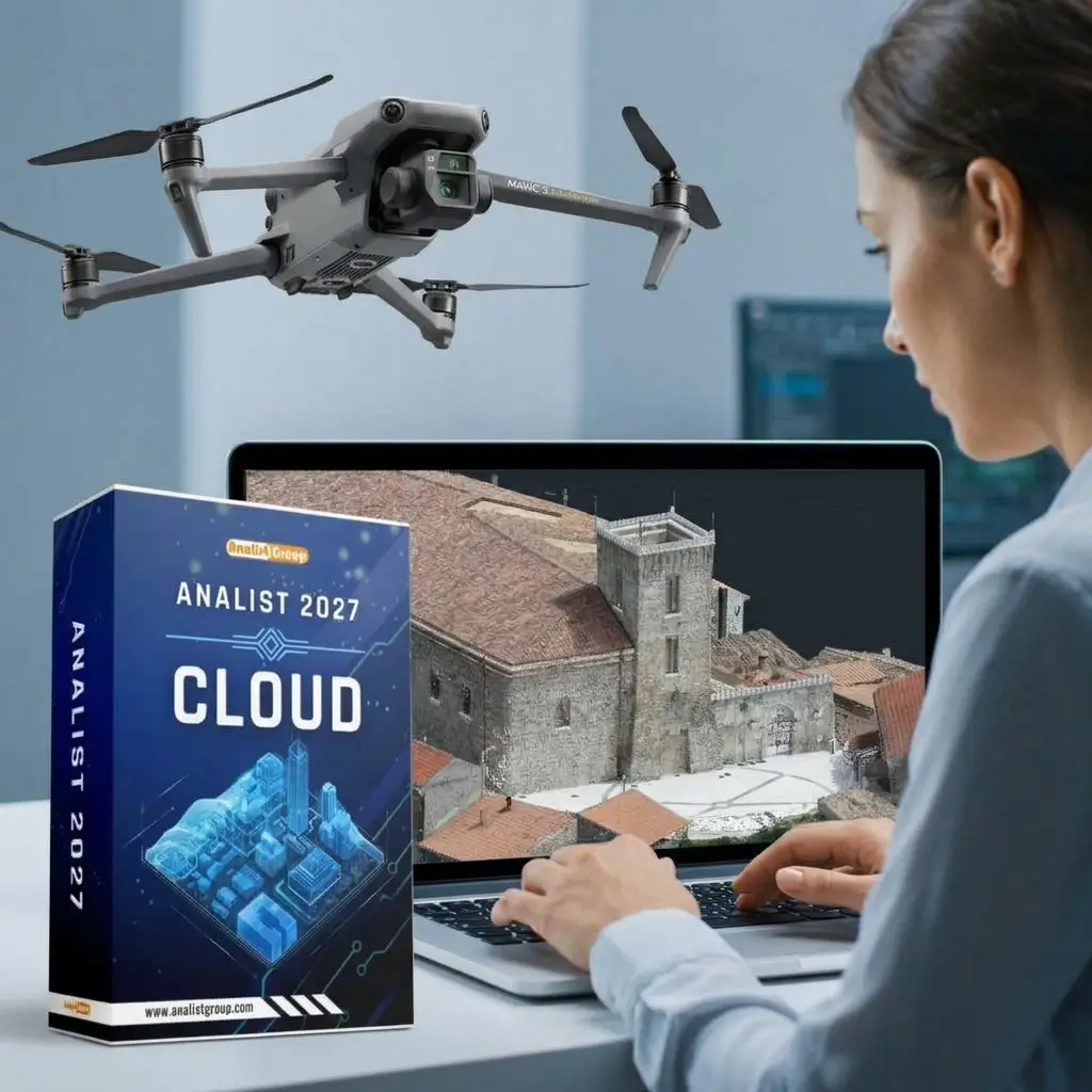 DJI Mavic 3E con Analist