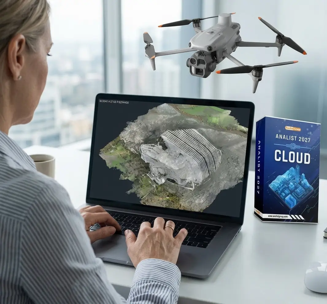 DJI Matrice 4E con Analist