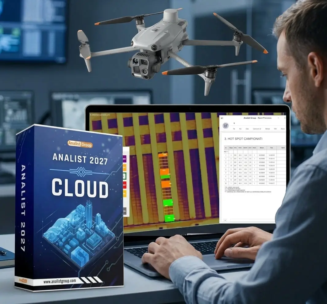DJI Matrice 4T con Analist